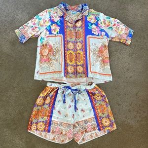 JOHNNY WAS PJ SET SZ XS